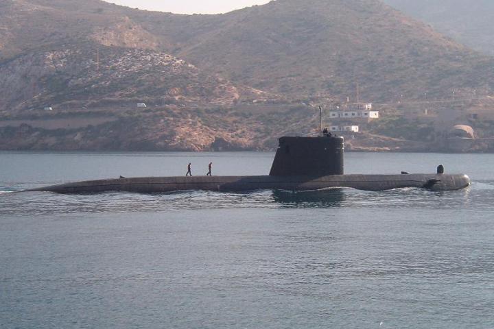 Imagen de archivo del submarino 'Mistral' (S-73).