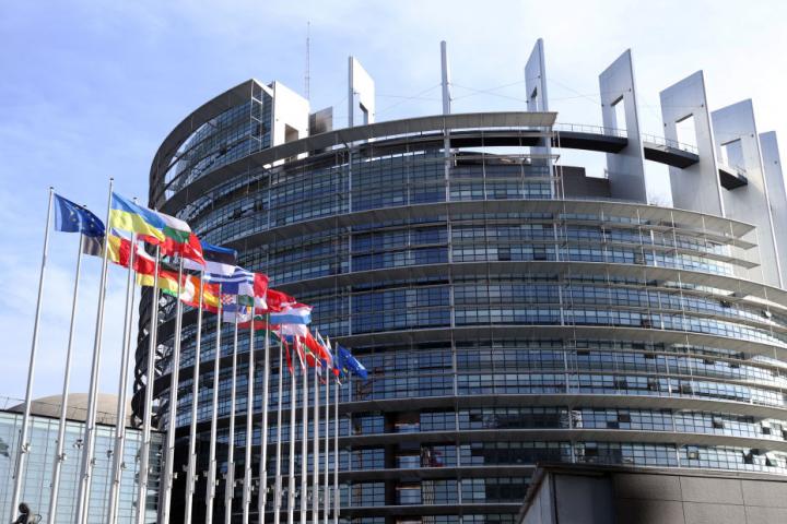 Sede del Parlamento Europeo de Bruselas.