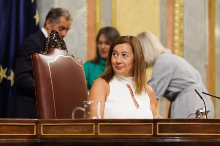 La presidenta del Congreso, la socialista Francina Armengol.