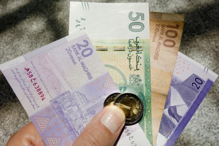 Dirhams de Marruecos.