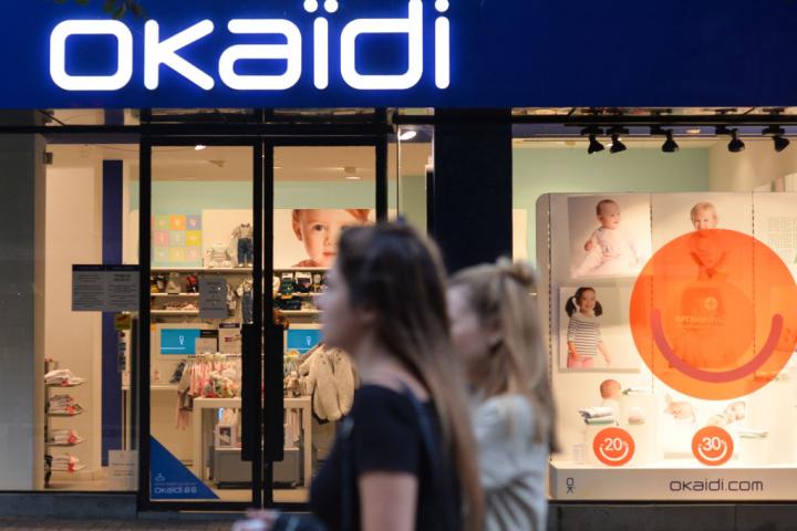 Tienda de la marca de niños Okaïdi.