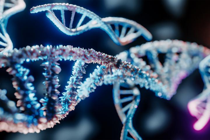 Ilustración del ADN.