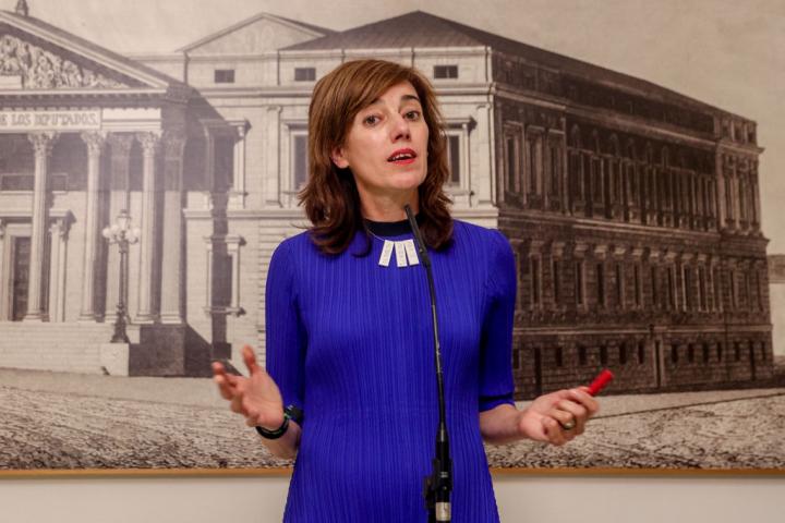 La portavoz de Sumar, Marta Lois.