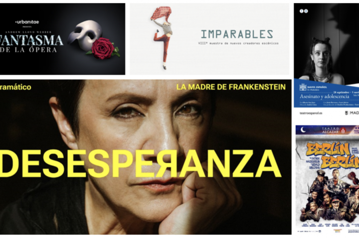 Estrenos teatrales de septiembre.
