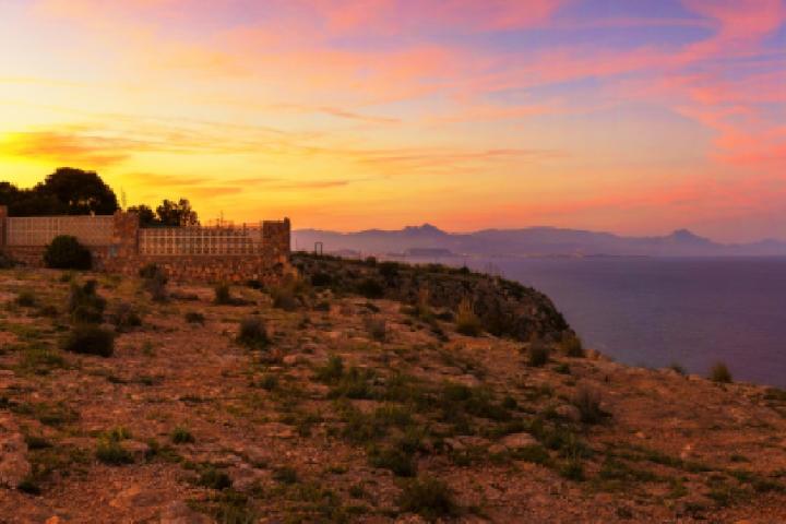 Vista de Santa Pola (Alicante)
