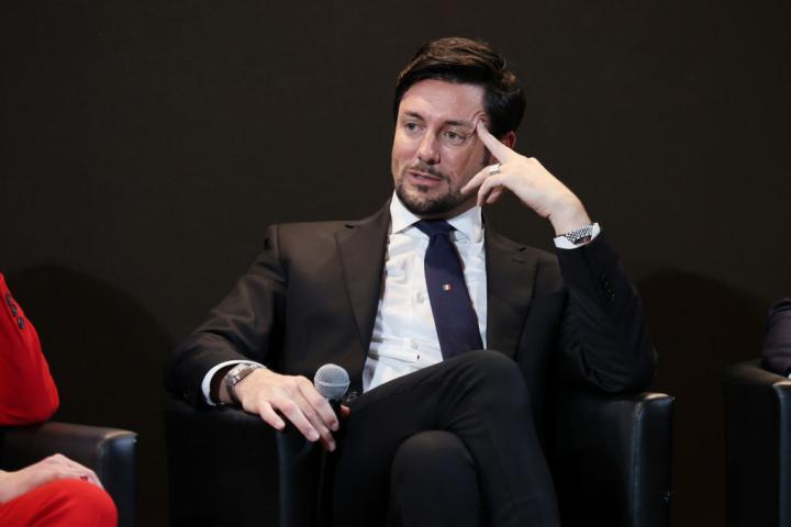 Andrea Giambruno en una imagen de archivo.