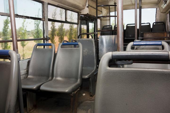 Foto de archivo de un autobús en Marruecos.