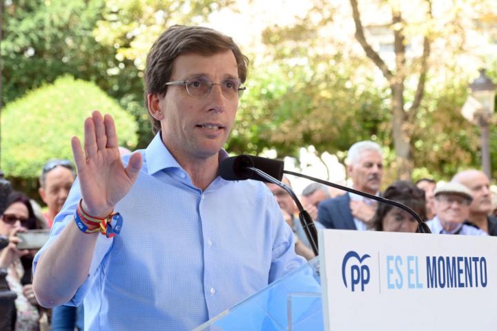 El alcalde de Madrid, José Luis Martínez-Almeida, en una imagen de archivo.