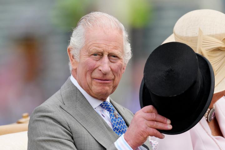 El rey Carlos III, en Ascot 2023.