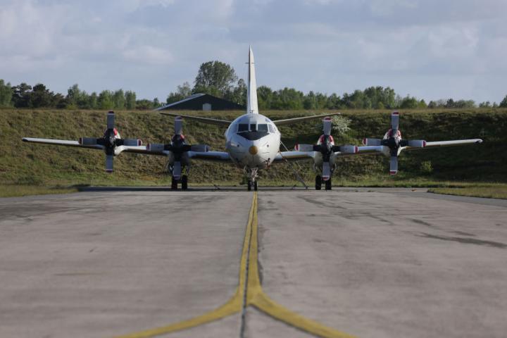 Imagen de archivo de un P3C Orion alemán, avión antisubmarinos y de vigilancia marítima.