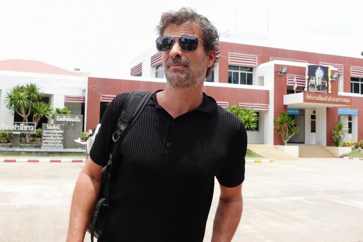 Rodolfo Sancho, tras visitar a su hijo Daniel Sancho en la prisión de Koh Samui este jueves.