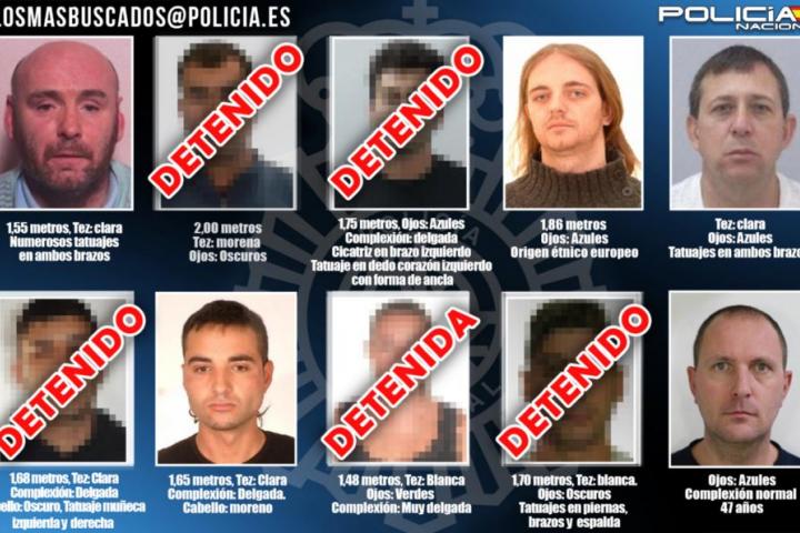 La lista de 'Los 10 más buscados' actualizada