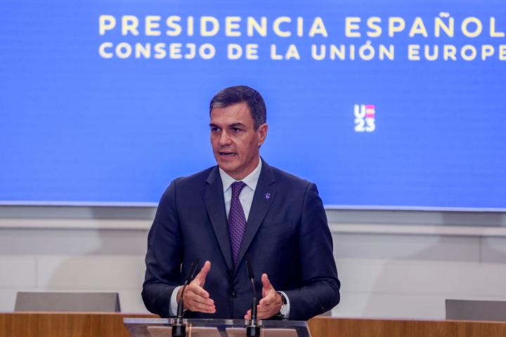 El presidente del Gobierno en funciones, Pedro Sánchez, en una imagen de archivo