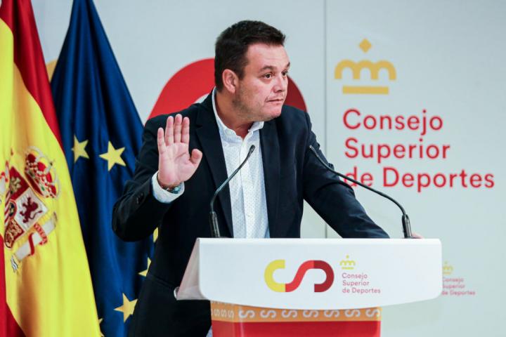 Víctor Francos, presidente del Consejo Superior de Deportes (CSD), en una imagen de archivo.