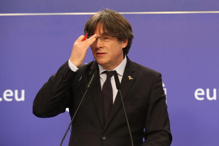 El expresidente de la Generalitat, Carles Puigdemont, en una imagen de archivo.