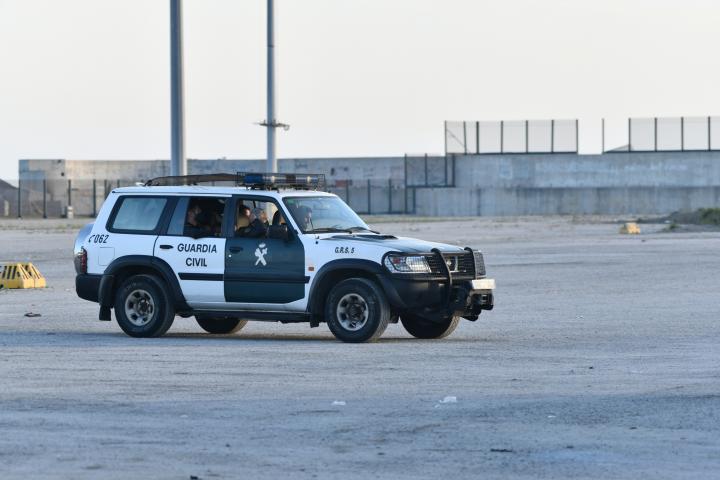 Foto de archivo de un coche de la Guardia Civil.