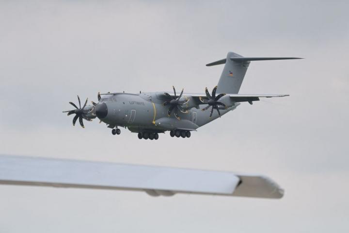 Airbus A400M 'Grizzly', en pleno vuelo