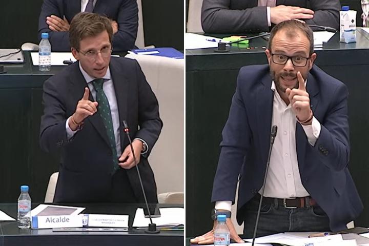 José Luis Martínez-Almeida y Daniel Viondi