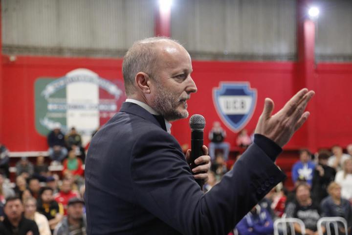 Martín Insaurralde en una imagen publicada en Instagram.