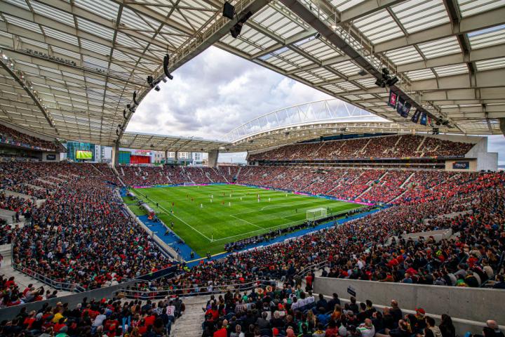 Estadio Do Dragao, campo del Oporto