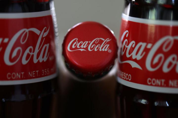 El tapón de una botella de Coca-Cola