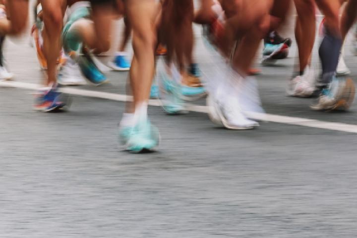 Corredores en una carrera