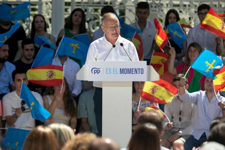 El exportavoz del PP en Asturias, Diego Canga.