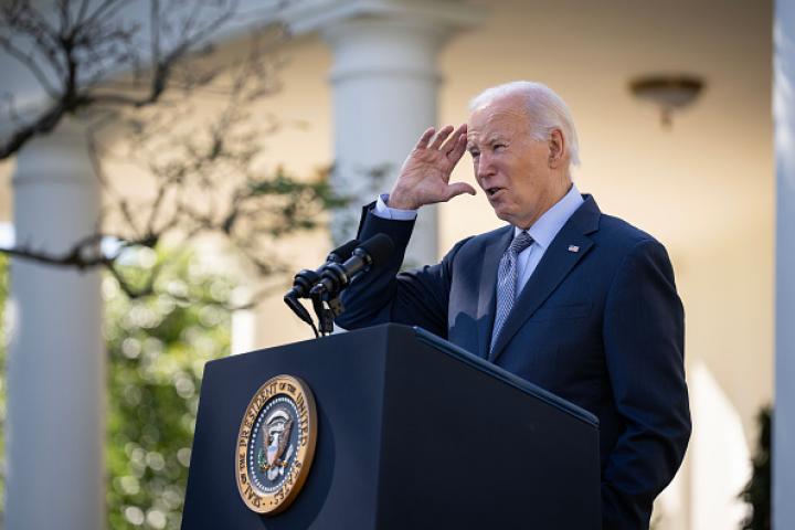 El mandatario estadounidense, Joe Biden, en una imagen de archivo.