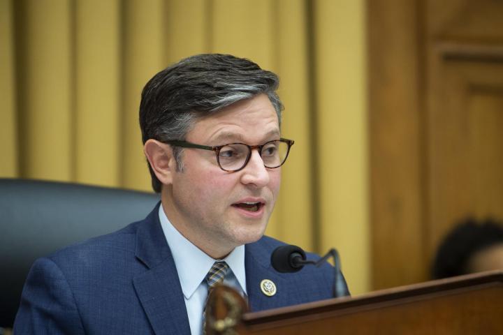 El representante republicano por Luisiana en la Cámara de Representantes de EEUU Mike Johnson