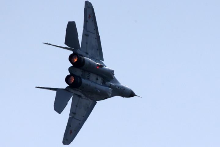 Imagen de archivo de un caza Mikoyan MIG-31 de Rusia.