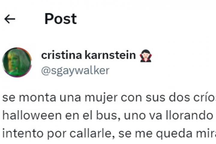 El mensaje en X de @sgaywalker