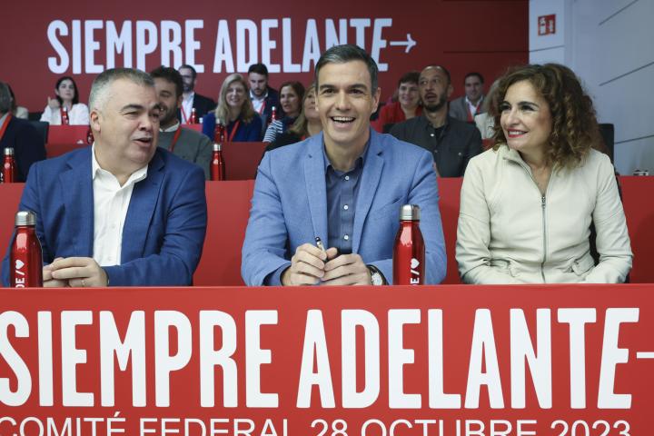 El presidente del Gobierno en funciones y líder socialista Pedro Sánchez.