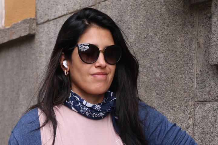 Gabriela Guillen, fotografiada en Madrid el 18 de octubre de 2023.