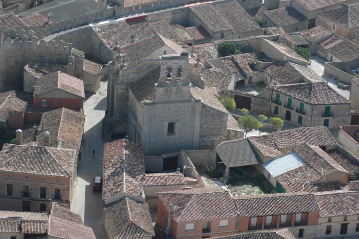 Vista aérea de Urueña.