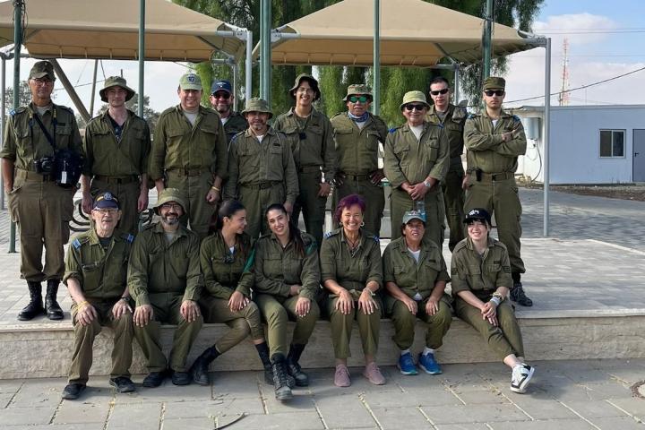 Reservistas mexicanos que participan en el programa Sar El