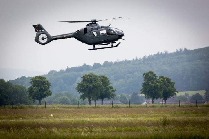 Un helicóptero Airbus H-135, en una imagen de archivo