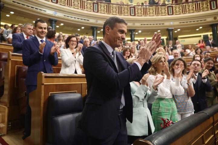 Foto de archivo del presidente del Gobierno, Pedro Sánchez, en el Congreso.