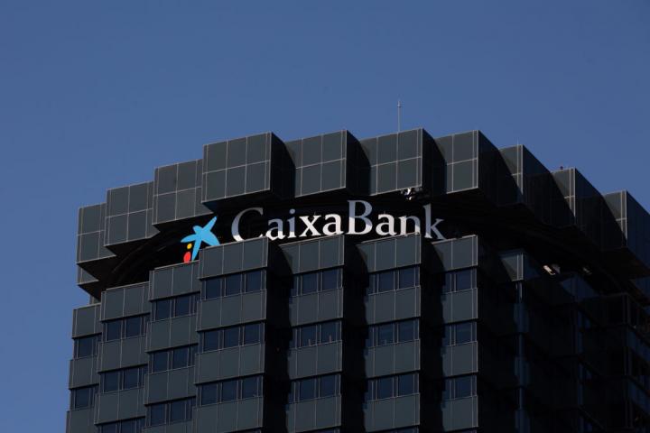 Sede de CaixaBank en Barcelona.