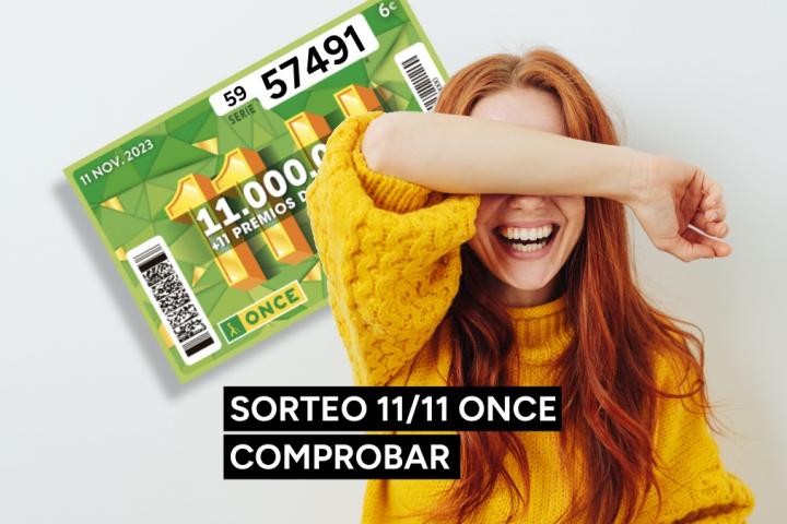 57.491 primer premio del sorteo 11 del 11 de la ONCE 2023