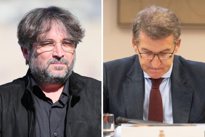 Jordi Évole y Alberto Núñez Feijóo