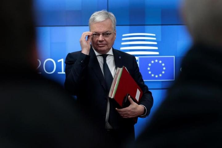 El comisario de Justicia de la Unión Europea e integrante del Partido Popular Europeo (PPE), Didier Reynders.