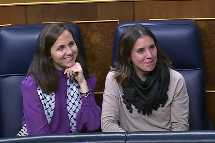 Ione Belarra e Irene Montero