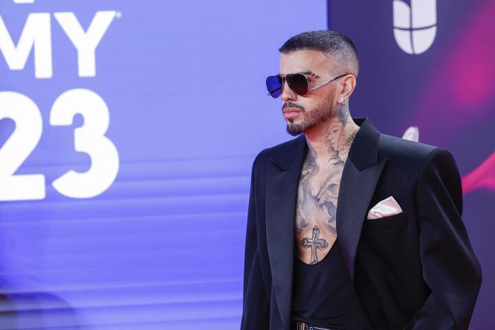 Rauw Alejandro, en los Latin Grammy 2023 en Sevilla.
