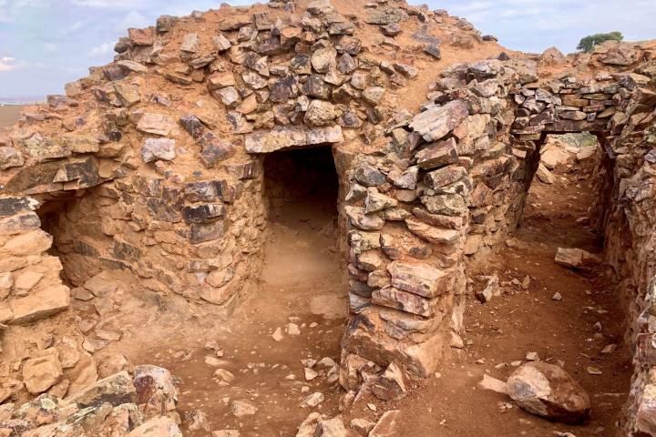 Fotografía del monumento funerario de Bocapucheros.