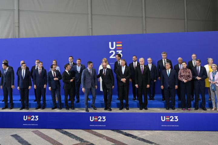 Los líderes de la UE.