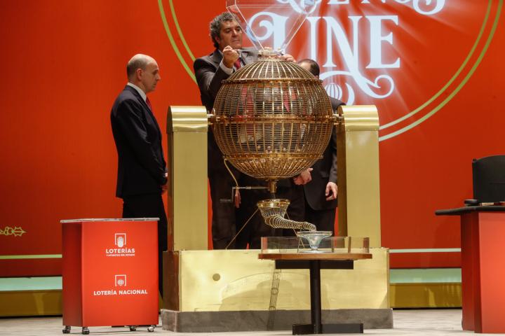 Bombos de la Lotería de Navidad, en una imagen de archivo.