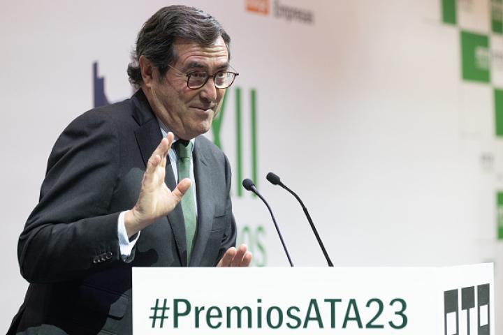 El presidente de la CEOE, Antonio Garamendi, en una imagen de archivo.