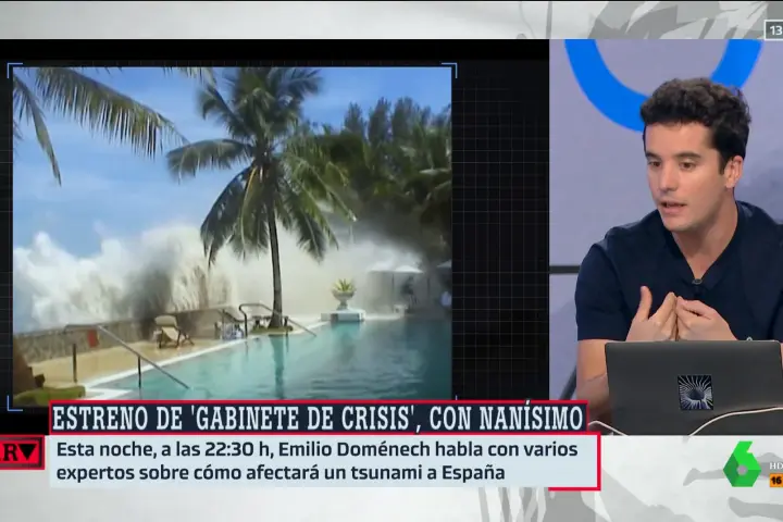 Emilio Doménech presentado el avance de 'Gabinete de Crisis', que se estrena esta noche en La Sexta.