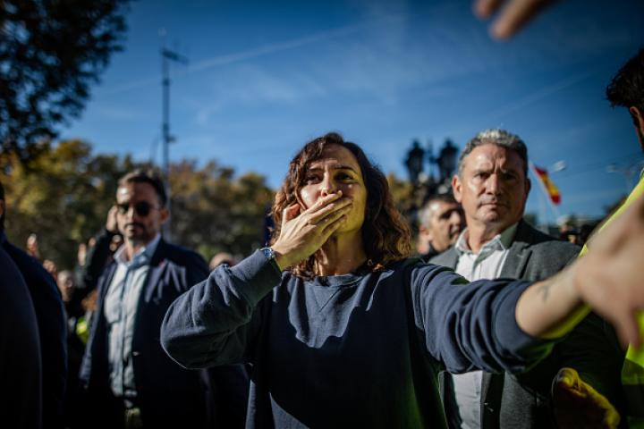 La presidenta madrileña, Isabel Diaz Ayuso, en una imagen de archivo.