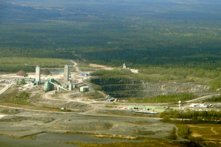 La mina Kidd Creek en la que se localizó el agua más antigua del mundo.